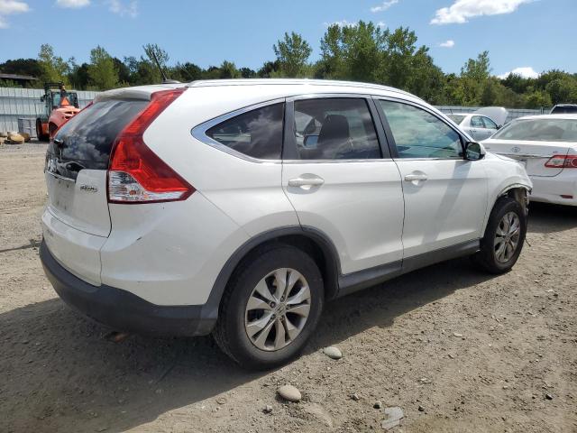 5J6RM4H71DL022933 - 2013 HONDA CR-V EXL WHITE photo 3