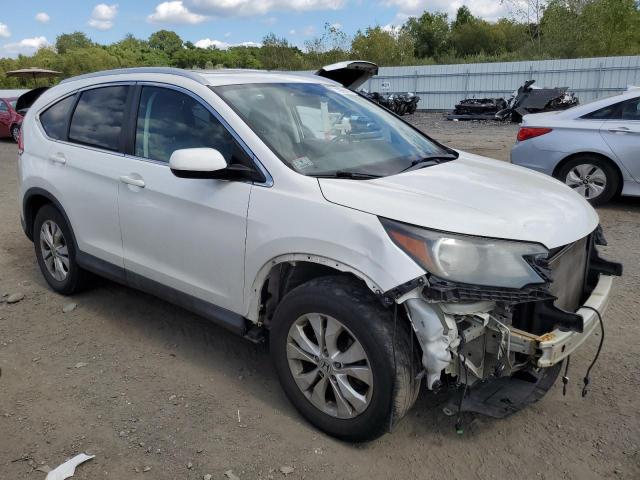 5J6RM4H71DL022933 - 2013 HONDA CR-V EXL WHITE photo 4