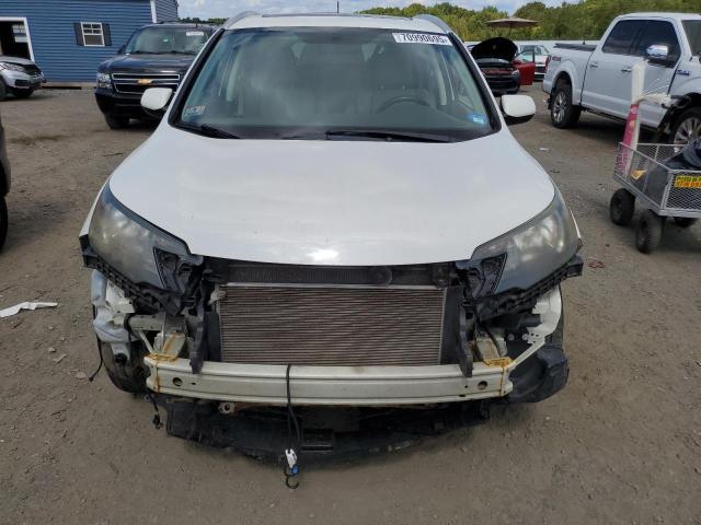 5J6RM4H71DL022933 - 2013 HONDA CR-V EXL WHITE photo 5