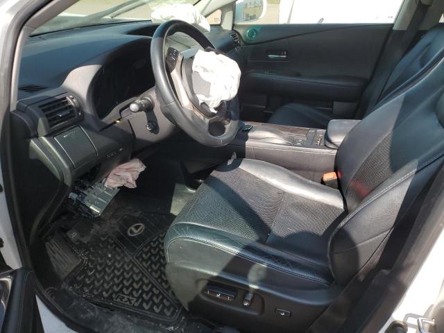 2T2BK1BA2DC175789 - 2013 LEXUS RX 350 BASE WHITE photo 7