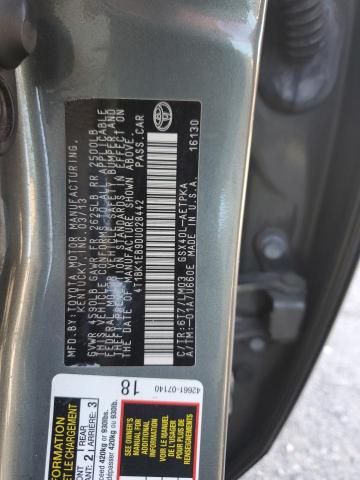 4T1BK1EB9DU028442 - 2013 TOYOTA AVALON BASE 灰色 照片 12