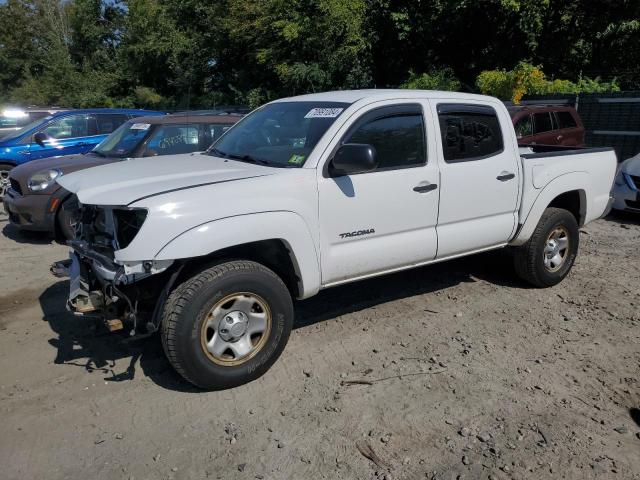 3TMLU4EN5EM134956 - 2014 TOYOTA TACOMA DOUBLE CAB WHITE photo 1