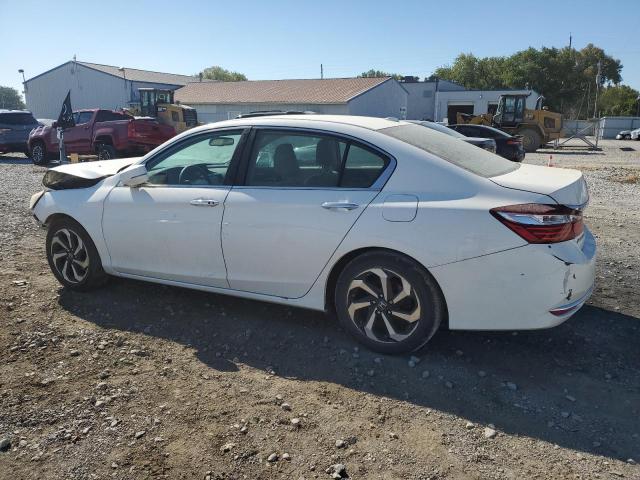 1HGCR2F88GA003956 - 2016 HONDA ACCORD EXL WHITE photo 2