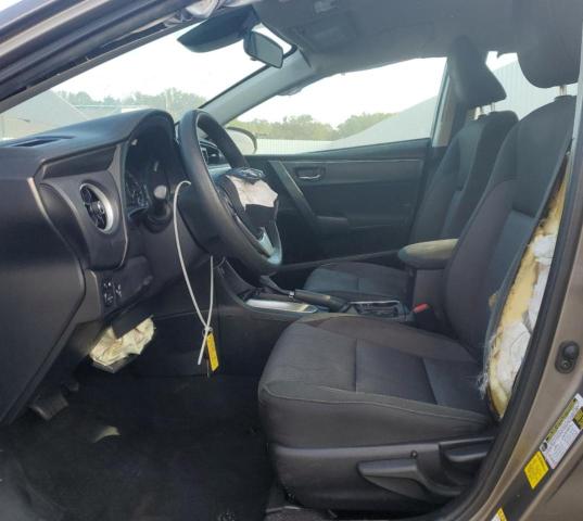 2T1BURHE6KC163455 - 2019 TOYOTA COROLLA L Grau Foto 7