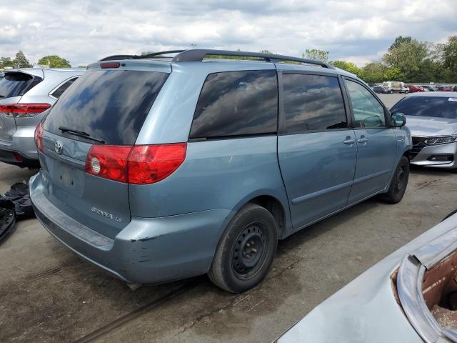 5TDZK23C48S100016 - 2008 TOYOTA SIENNA CE BLUE photo 3