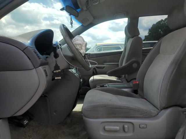 5TDZK23C48S100016 - 2008 TOYOTA SIENNA CE BLUE photo 7