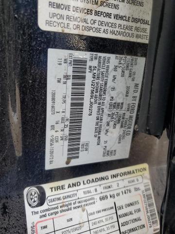 5LMFU27569LJ00278 - 2009 LINCOLN NAVIGATOR BLACK photo 14