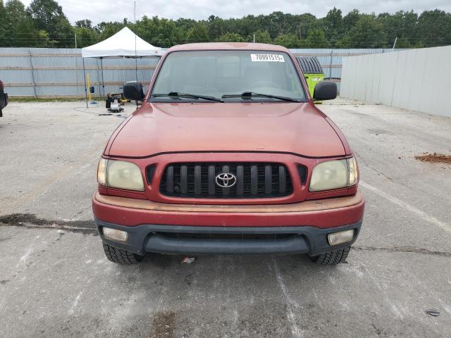 5TEGN92N64Z336271 - 2004 TOYOTA TACOMA DOUBLE CAB PRERUNNER BURGUNDY photo 5