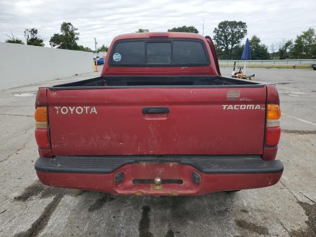 5TEGN92N64Z336271 - 2004 TOYOTA TACOMA DOUBLE CAB PRERUNNER BURGUNDY photo 6