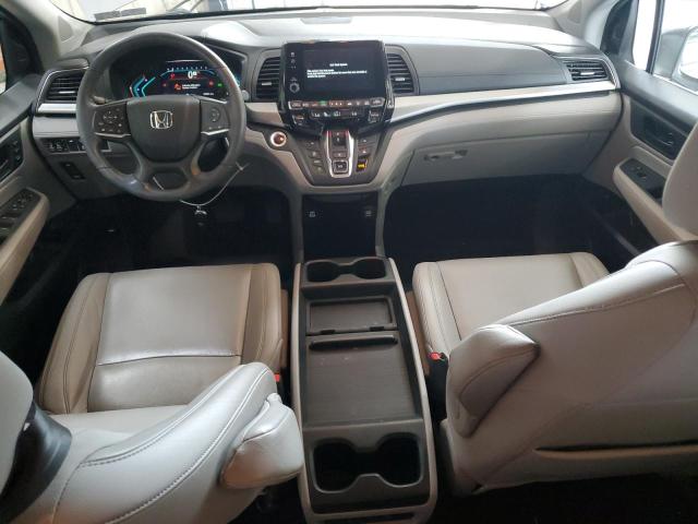 5FNRL6H73MB005283 - 2021 HONDA ODYSSEY EXL BLUE photo 8