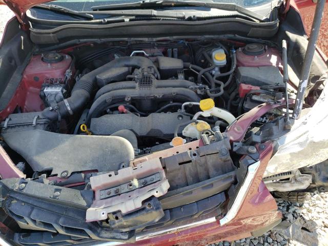 JF2SJAEC1HH467974 - 2017 SUBARU FORESTER 2.5I PREMIUM Tünd qırmızı foto 12