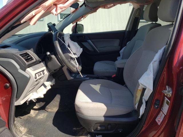 JF2SJAEC1HH467974 - 2017 SUBARU FORESTER 2.5I PREMIUM Tünd qırmızı foto 7