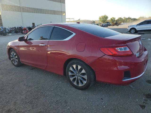 1HGCT1B8XDA001753 - 2013 HONDA ACCORD EXL RED photo 2