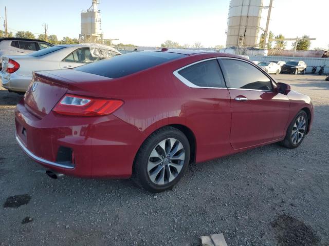 1HGCT1B8XDA001753 - 2013 HONDA ACCORD EXL RED photo 3