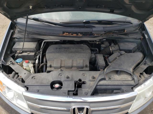 5FNRL5H62CB005064 - 2012 HONDA ODYSSEY EXL GRAY photo 12