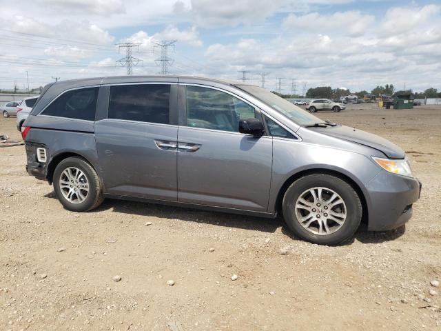 5FNRL5H62CB005064 - 2012 HONDA ODYSSEY EXL GRAY photo 4