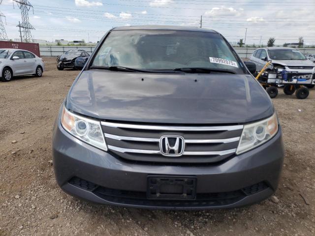 5FNRL5H62CB005064 - 2012 HONDA ODYSSEY EXL GRAY photo 5