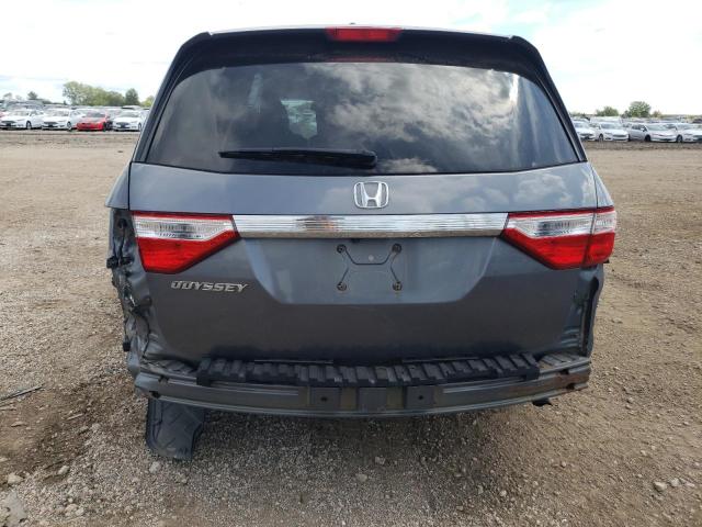 5FNRL5H62CB005064 - 2012 HONDA ODYSSEY EXL GRAY photo 6