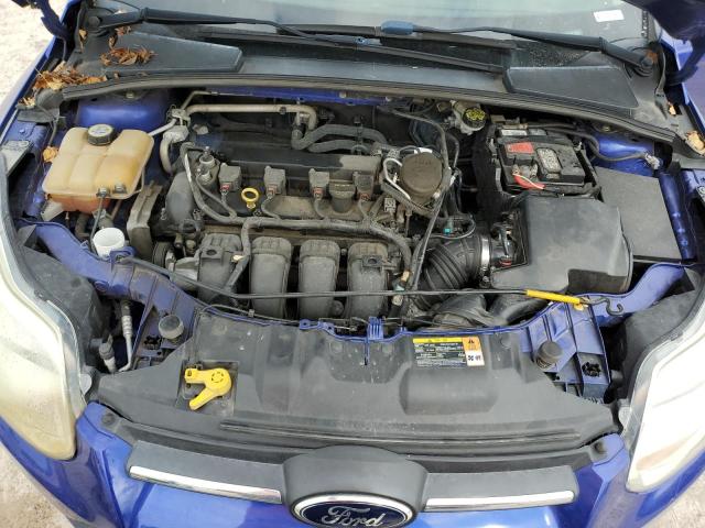 1FADP3F2XDL382636 - 2013 FORD FOCUS SE BLUE photo 11