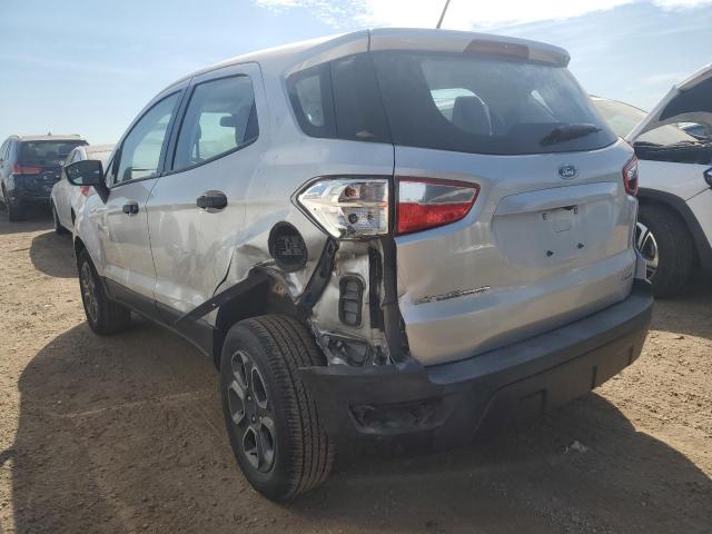 MAJ6P1SL7JC188606 - 2018 FORD ECOSPORT S SILVER photo 2