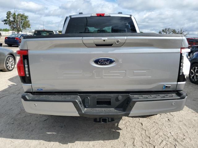 1FT6W1EV8PWG48535 - 2023 FORD F150 LIGHTNING PRO SILVER photo 6