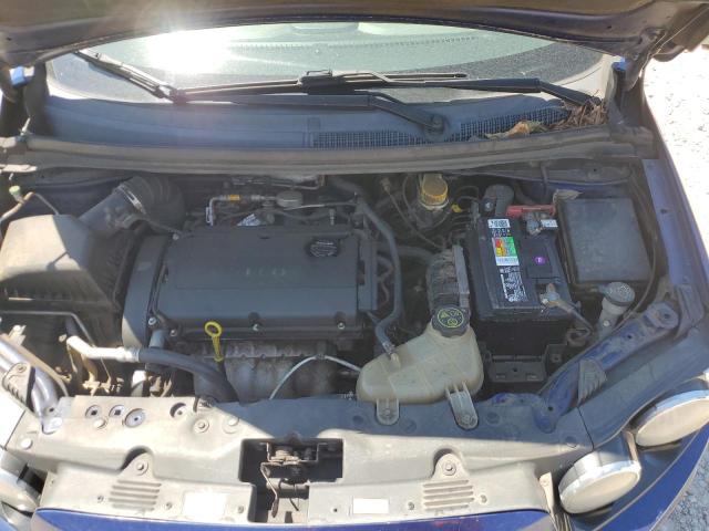 1G1JC5SH4D4244222 - 2013 CHEVROLET SONIC LT ლურჯი ფოტო 11