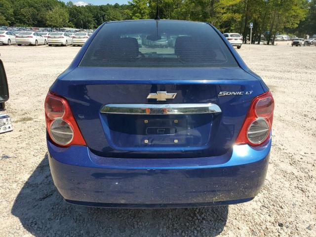 1G1JC5SH4D4244222 - 2013 CHEVROLET SONIC LT ლურჯი ფოტო 6