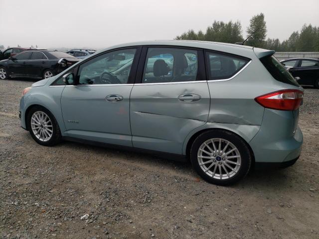 1FADP5BU1DL502245 - 2013 FORD C-MAX SEL TURQUOISE photo 2