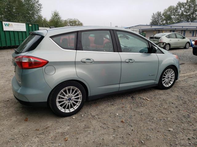 1FADP5BU1DL502245 - 2013 FORD C-MAX SEL TURQUOISE photo 3