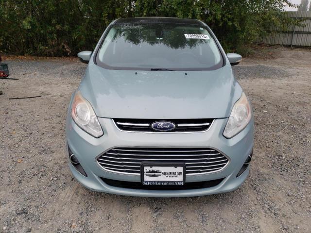 1FADP5BU1DL502245 - 2013 FORD C-MAX SEL TURQUOISE photo 5
