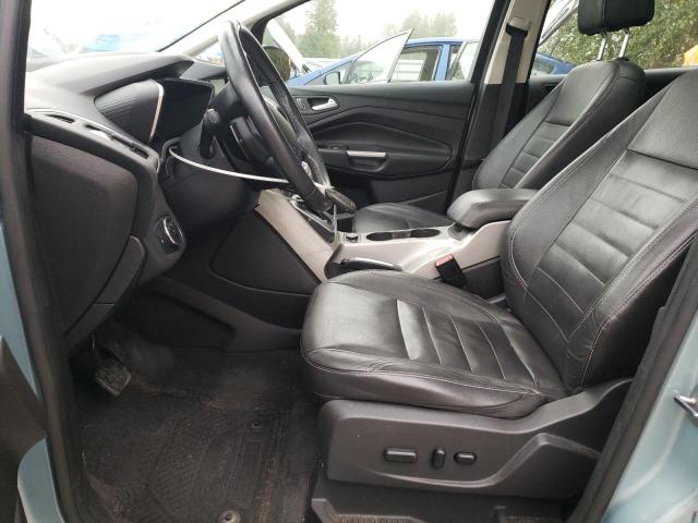 1FADP5BU1DL502245 - 2013 FORD C-MAX SEL TURQUOISE photo 7