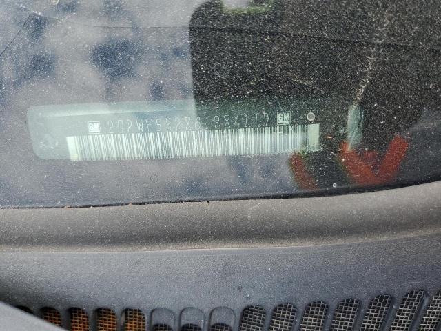 2G2WP552861284119 - 2006 PONTIAC GRAND PRIX SILVER photo 12