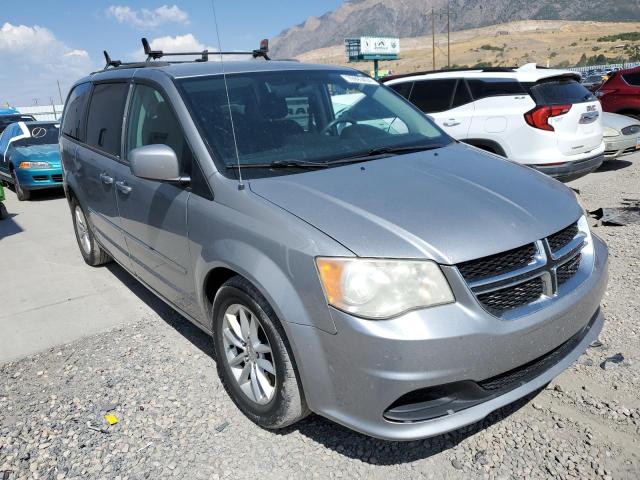 2C4RDGCG3DR770539 - 2013 DODGE GRAND CARA SXT GRAY photo 4