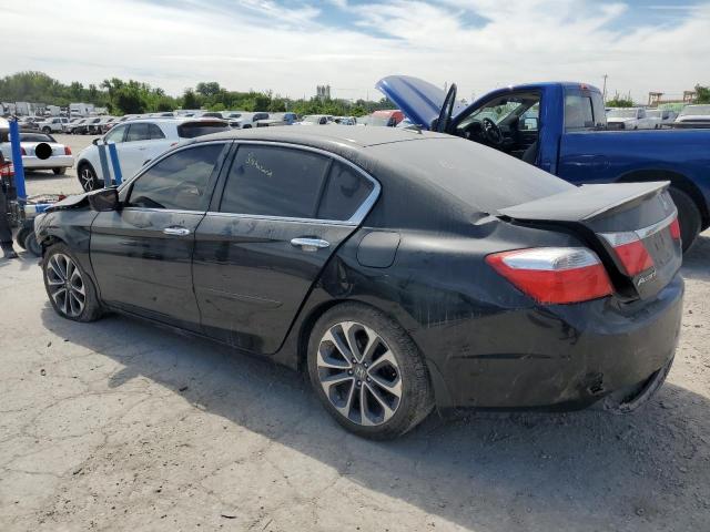 1HGCR2F59DA251053 - 2013 HONDA ACCORD SPORT BLACK photo 2