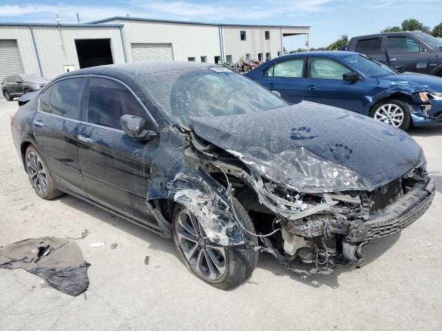 1HGCR2F59DA251053 - 2013 HONDA ACCORD SPORT BLACK photo 4