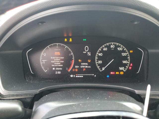 19XFL2H8XNE021721 - 2022 HONDA CIVIC SPORT წითელი ფოტო 9