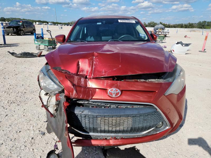 3MYDLBYV7KY509873 - 2019 TOYOTA YARIS L 红色 照片 5