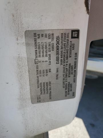 1GCHC49K99E100913 - 2009 CHEVROLET SILVERADO C2500 HEAVY DUTY WHITE photo 12