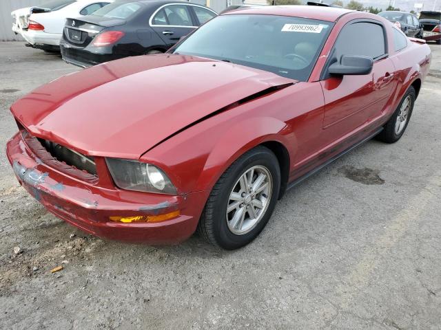1ZVHT80N785185793 - 2008 FORD MUSTANG RED photo 1