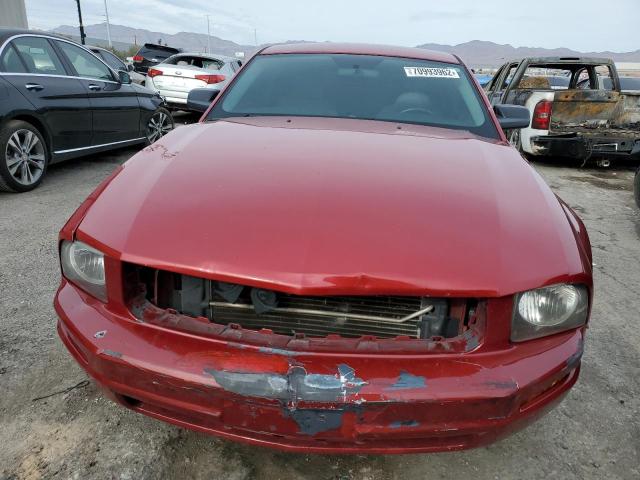 1ZVHT80N785185793 - 2008 FORD MUSTANG RED photo 5