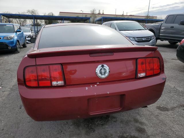 1ZVHT80N785185793 - 2008 FORD MUSTANG RED photo 6