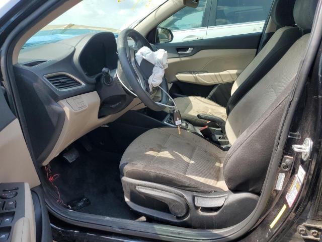 3KPC24A61ME132375 - 2021 HYUNDAI ACCENT SE BLACK photo 7