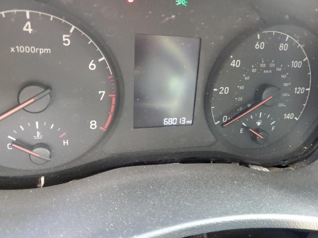 3KPC24A61ME132375 - 2021 HYUNDAI ACCENT SE BLACK photo 9