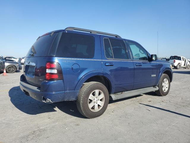 1FMEU73E28UB29013 - 2008 FORD EXPLORER XLT Niebieski zdjęcie 3