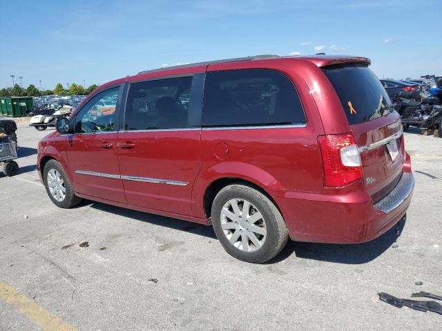 2C4RC1BG9ER164567 - 2014 CHRYSLER TOWN & COU TOURING RED photo 2