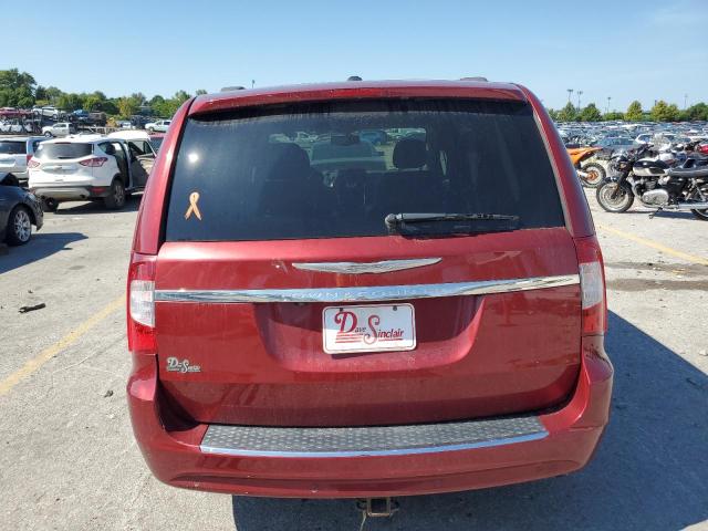 2C4RC1BG9ER164567 - 2014 CHRYSLER TOWN & COU TOURING RED photo 6