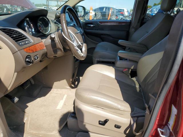 2C4RC1BG9ER164567 - 2014 CHRYSLER TOWN & COU TOURING RED photo 7
