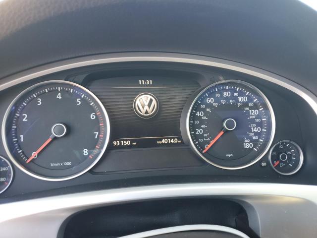 WVGEF9BP2CD009231 - 2012 VOLKSWAGEN TOUAREG V6 BLACK photo 9