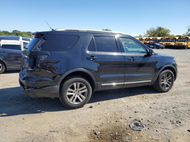 1FM5K8D83KGB26065 - 2019 FORD EXPLORER XLT BLACK photo 3