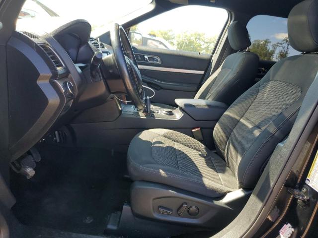 1FM5K8D83KGB26065 - 2019 FORD EXPLORER XLT BLACK photo 7